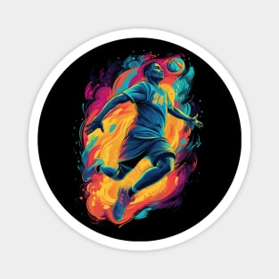 Basketball Player Illustration Magnet